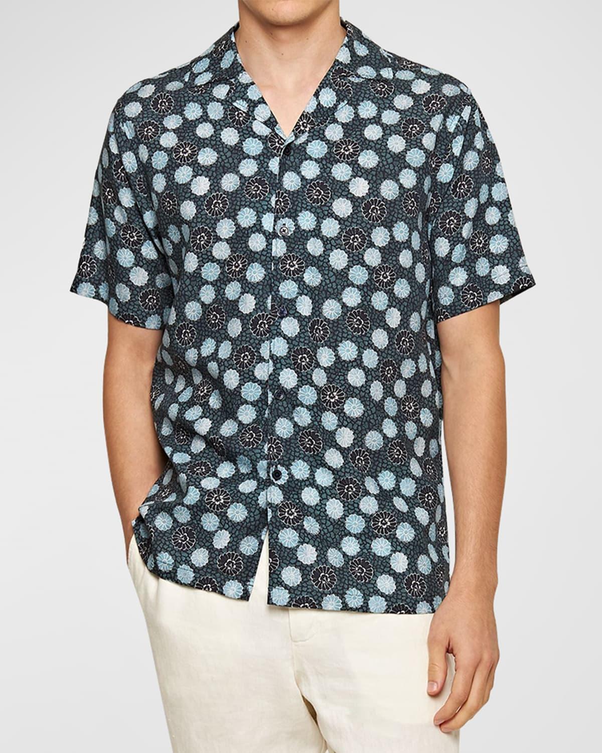 Mens Hibbert Daisy Camp Shirt Product Image