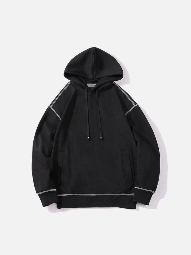 Aelfric Eden Exposed Seam Design Hoodie Product Image