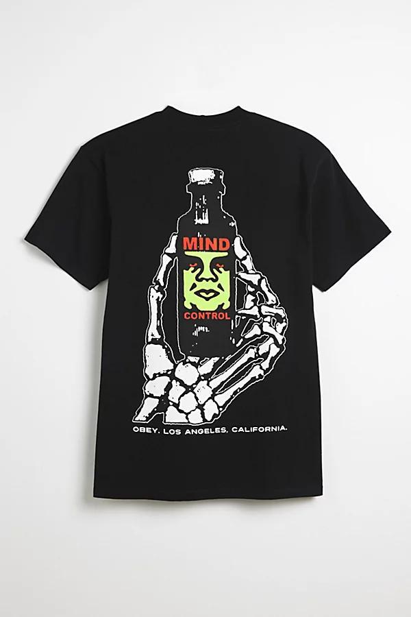 OBEY Mind Control Graphic Tee Mens at Urban Outfitters Product Image