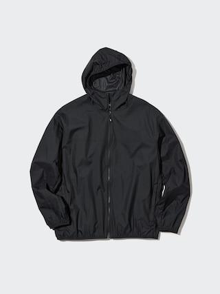 Mens Pocketable Uv Protection 3D Cut Parka (2022 Edition) Black 2XL UNIQLO US Product Image