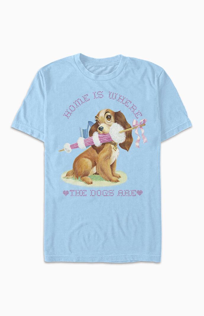 Women's Home Dog T-Shirt Product Image