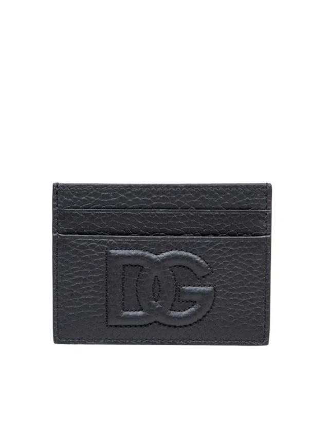 Leather Card Holder Color Black Product Image