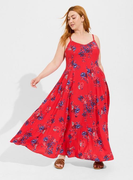 Maxi Challis Trapeze Dress Product Image