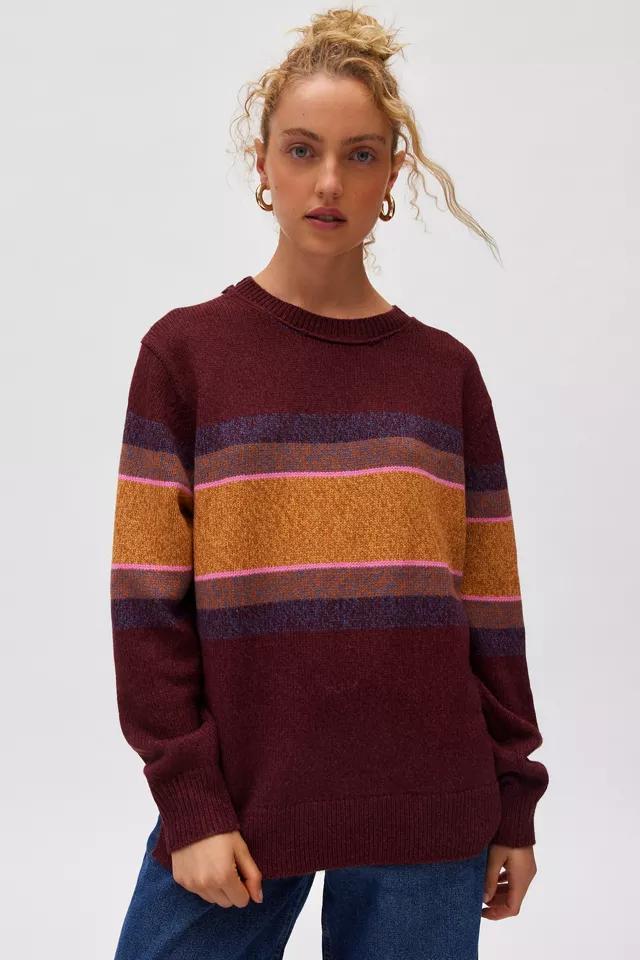 BDG Oaklyn Oversized Crew Neck Pullover Sweater Product Image