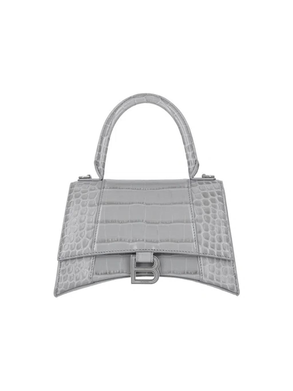 "hourglass" Handbag In Gray product image