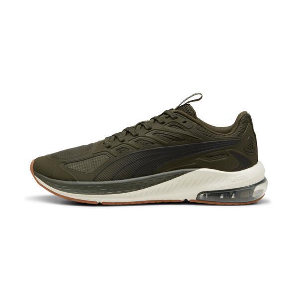 PUMA X-Cell Lightspeed Men's Running Shoes in Dark Olive/Black Product Image