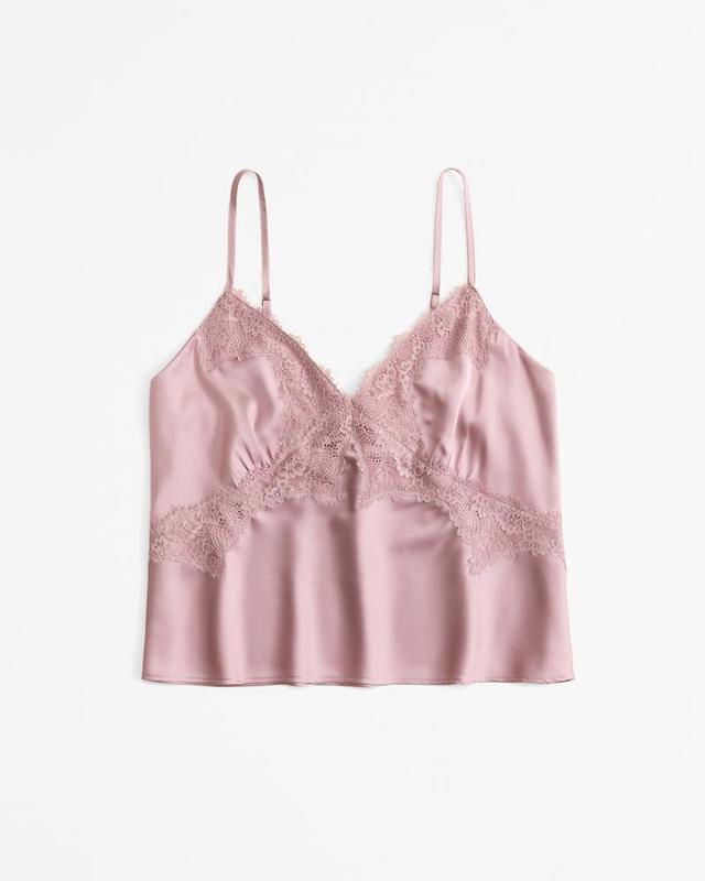 Lace and Satin Cami Product Image