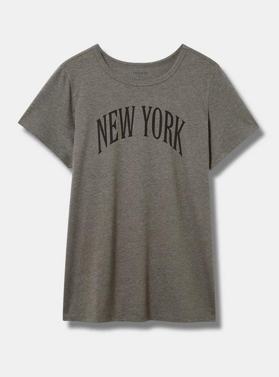 New York Fit Signature Jersey Crew Tee Product Image