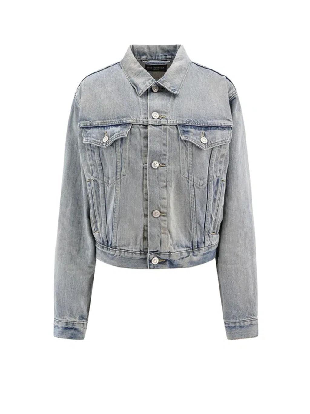 BALENCIAGA Jacket In Blue Product Image