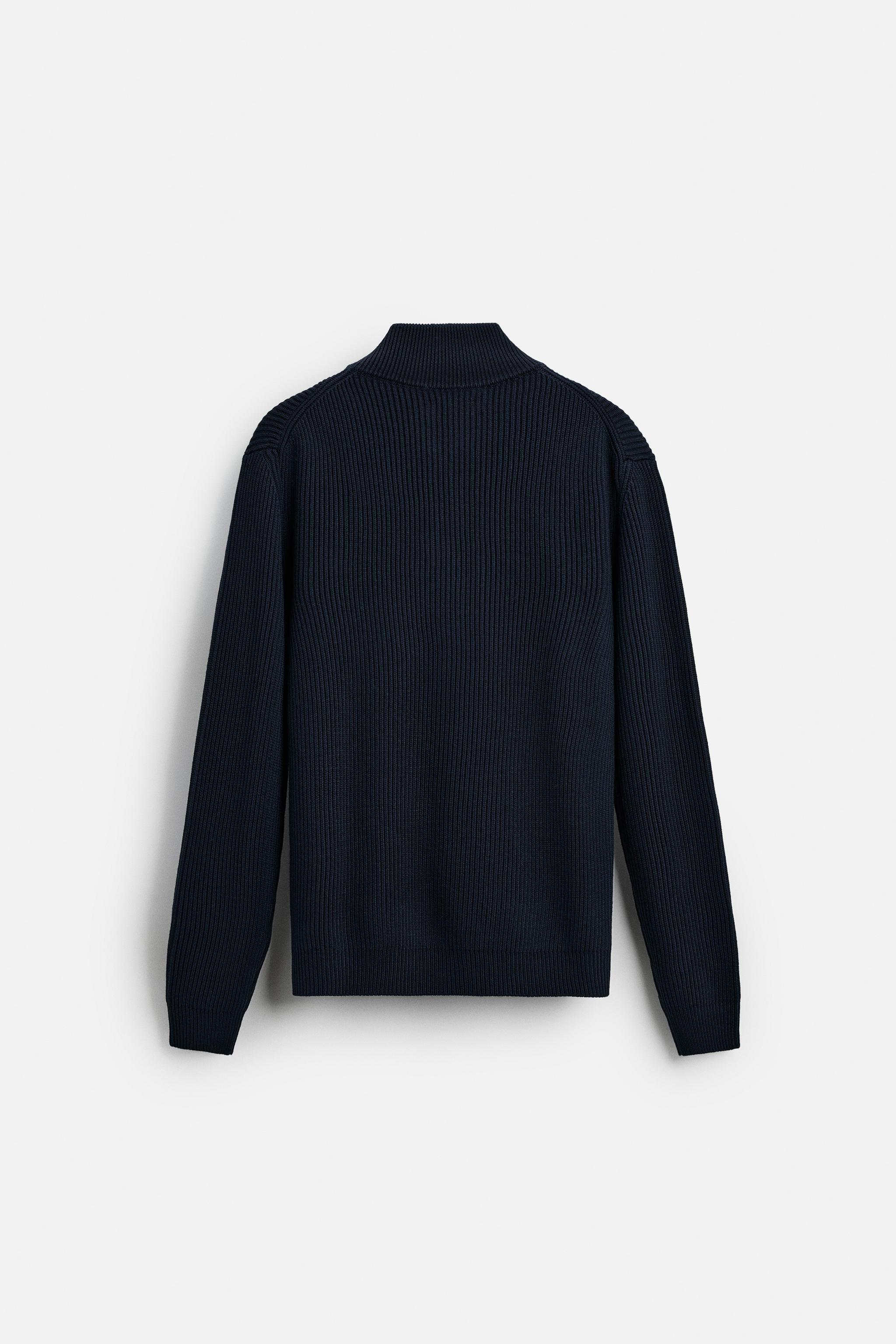 QUARTER ZIP SWEATER Product Image