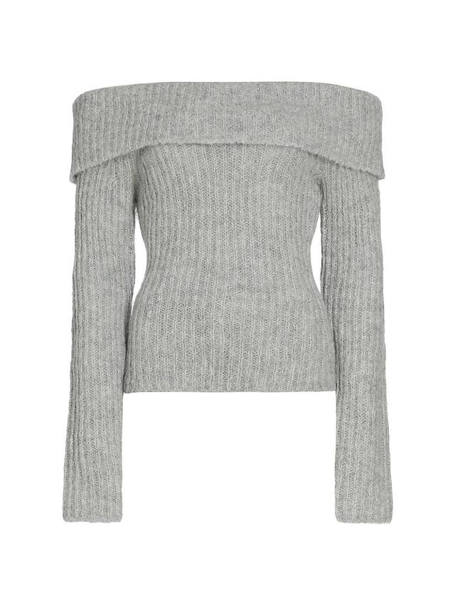 Womens Oberon Off-the-Shoulder Sweater Product Image