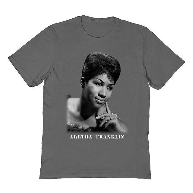 Mens Aretha Franklin Mens Tee Grey Product Image