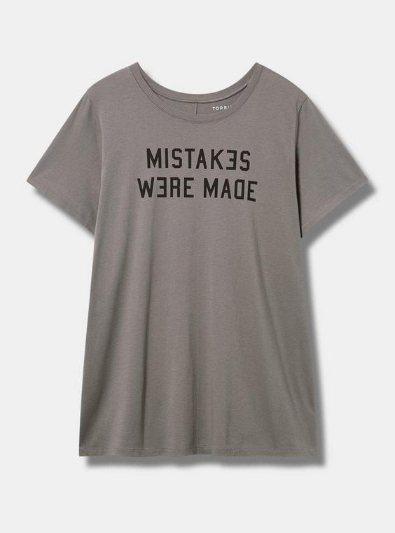 Mistakes Fit Heritage Jersey Crew Tee Product Image