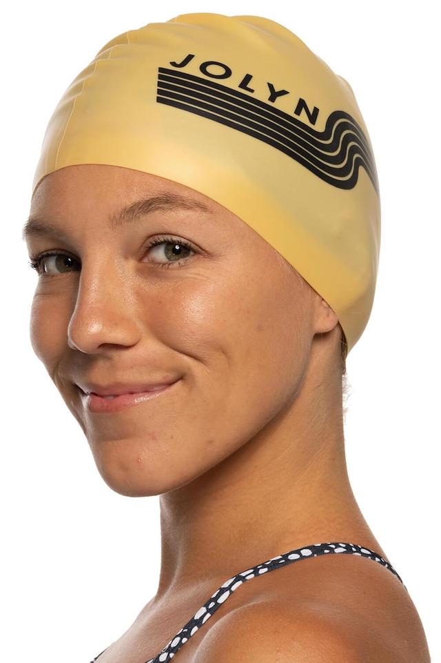 Silicone Swim Cap - Goldie Product Image