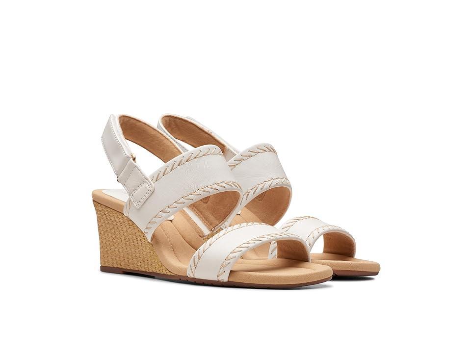 Clarks Seannah Glow (Tan Combi Suede) Women's Sandals Product Image