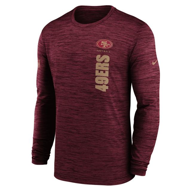 Nike Men's Dri-FIT Sideline Velocity (NFL Tampa Bay Buccaneers) Long-Sleeve T-Shirt Product Image