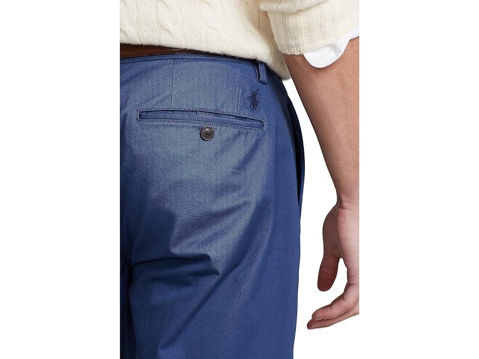 Polo Ralph Lauren Straight Fit Stretch Chino Pants (Light Navy) Men's Casual Pants Product Image