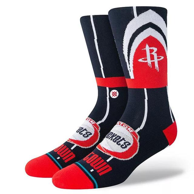 Stance Houston Rockets 2022/23 City Edition Crew Socks, Mens Blue Product Image