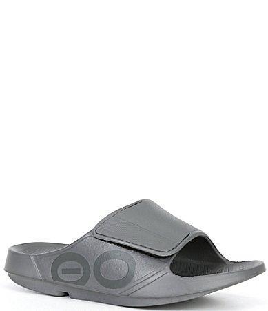 OOFOS Mens OOahh Sport Flex Washable Pool Slides Product Image