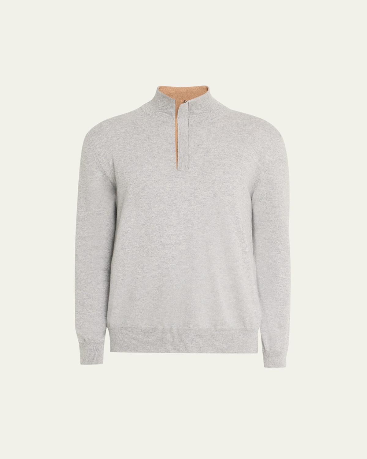 Mens 12-Gauge Cashmere Sweater Product Image