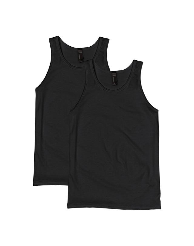 Hanes X-Temp Mens Performance Tank Top, 2-Pack Light Steel 2XL Product Image