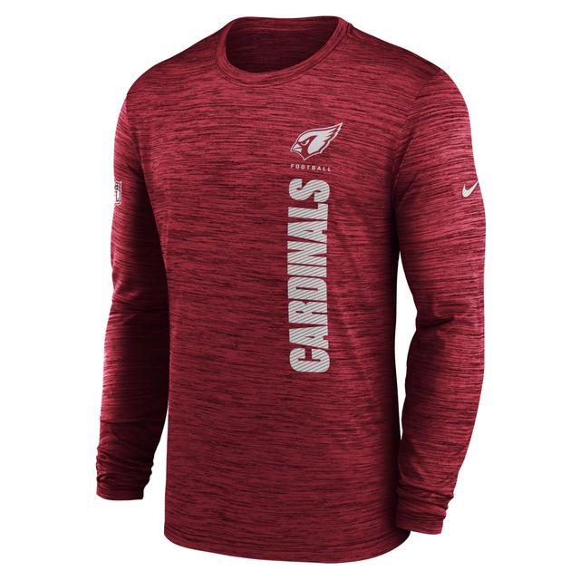 Nike Mens Cardinal Arizona Cardinals 2024 Sideline Velocity Performance Long Sleeve T-Shirt Product Image