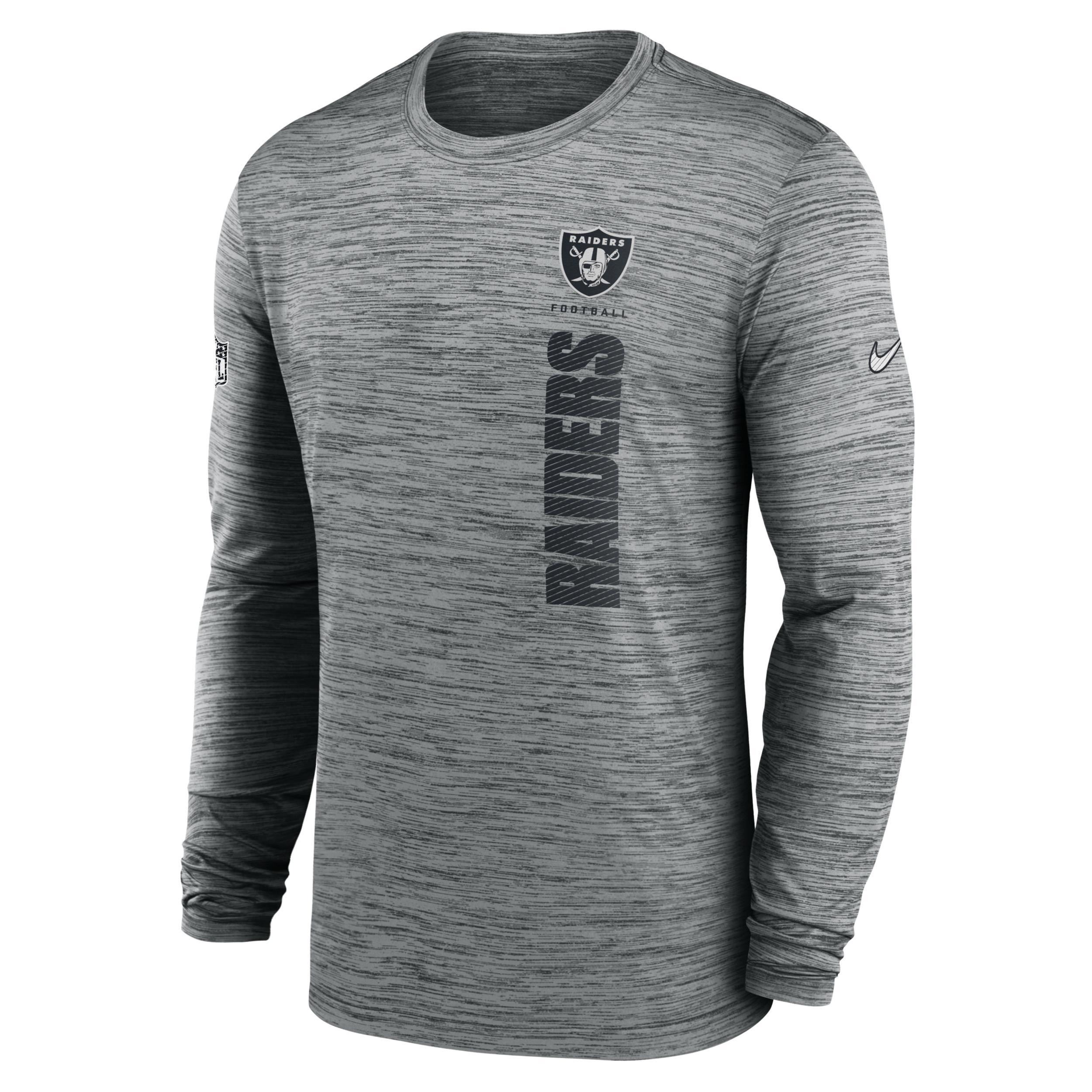 Minnesota Vikings Sideline Velocity Men's Nike Dri-FIT NFL Long-Sleeve T-Shirt Product Image