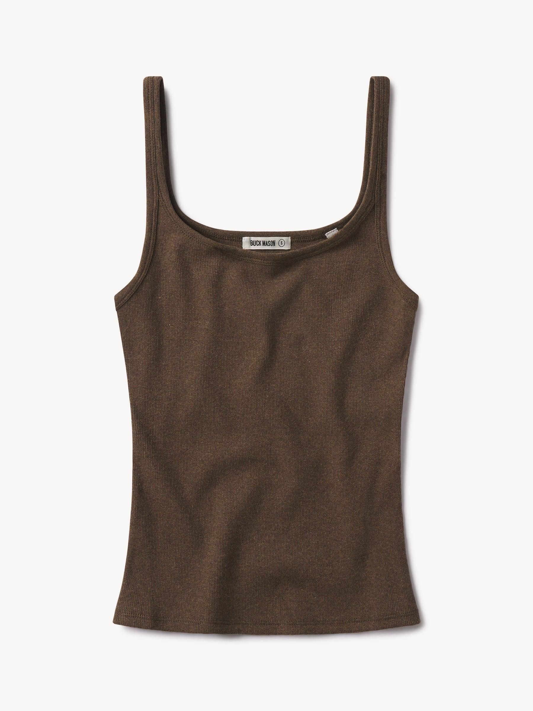 Marled River Rock Surplus Rib Scoop Neck Tank Product Image