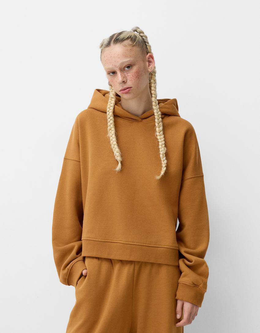 Plush hoodie product image