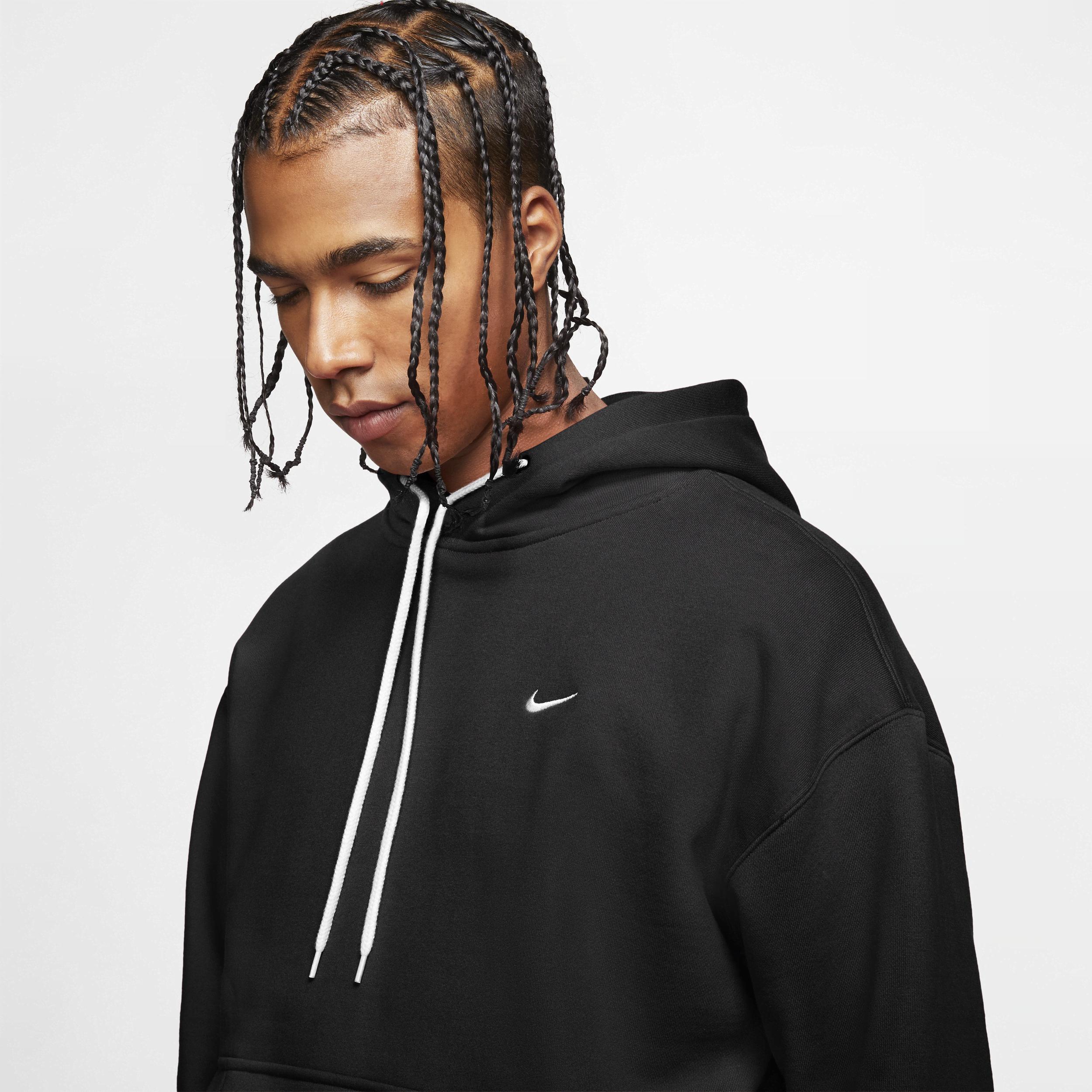 Nike Men's Solo Swoosh Fleece Hoodie Product Image