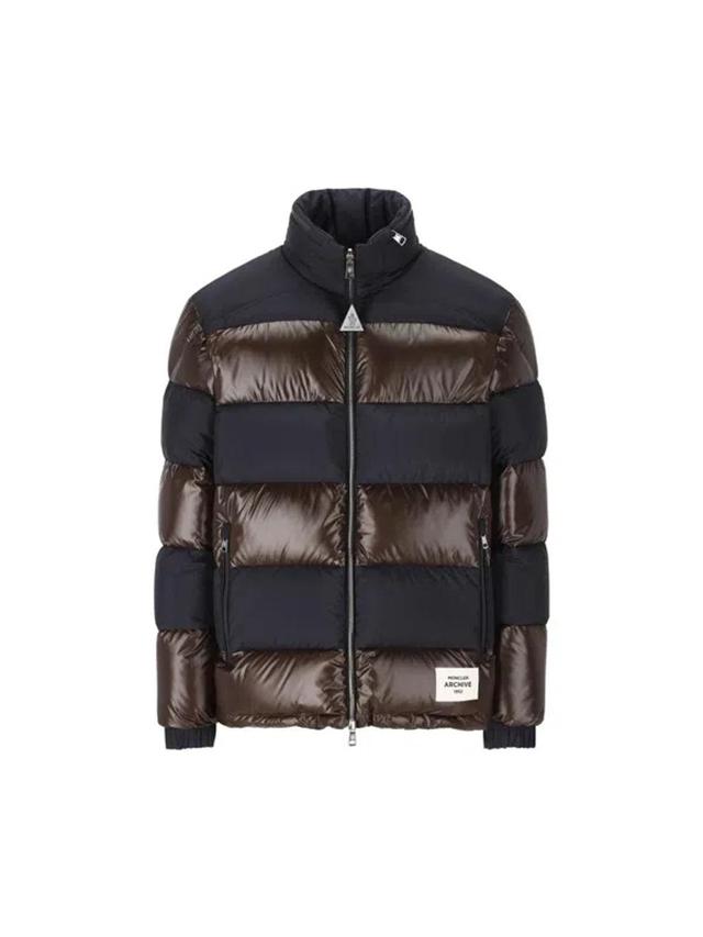 MONCLER Peclet Reversible Down Jacket In Blue Product Image