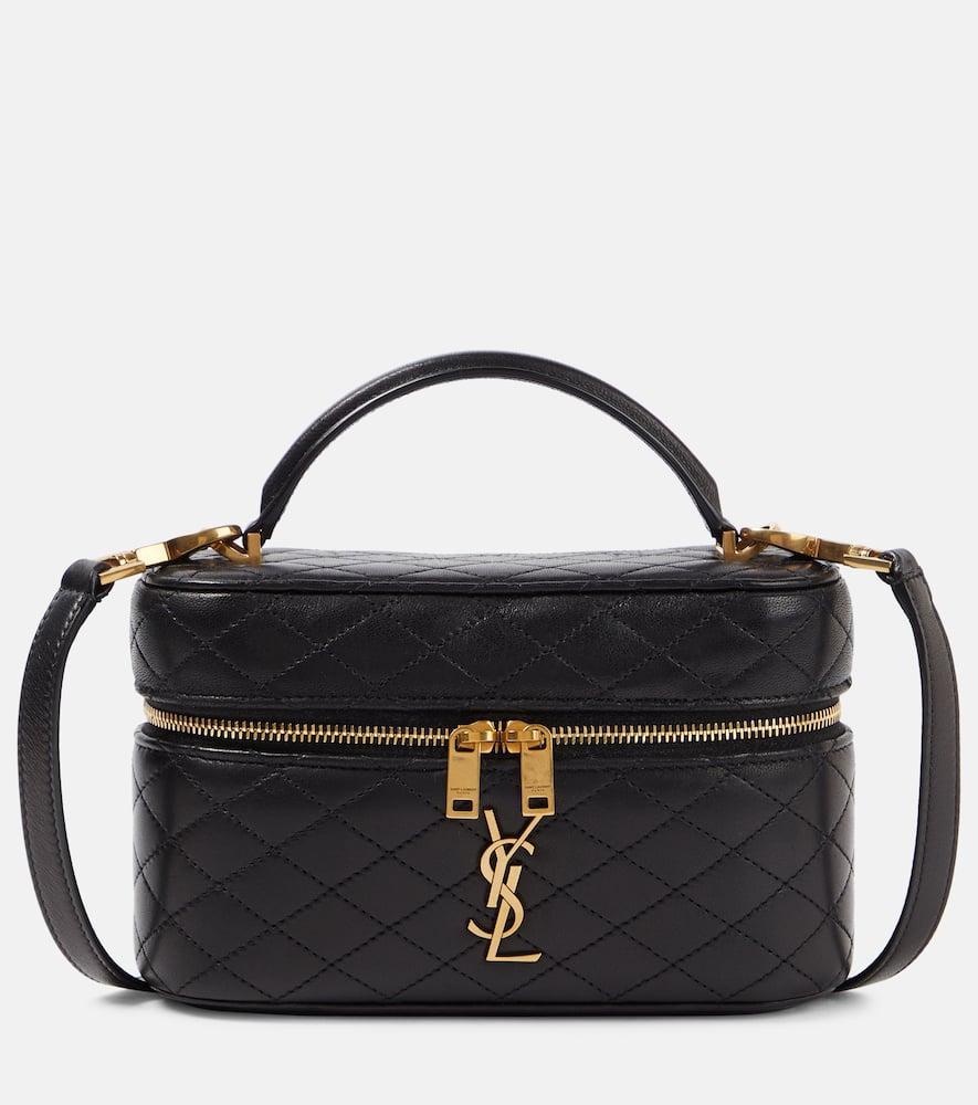 SAINT LAURENT Gaby Quilted Leather Bag In Black Product Image