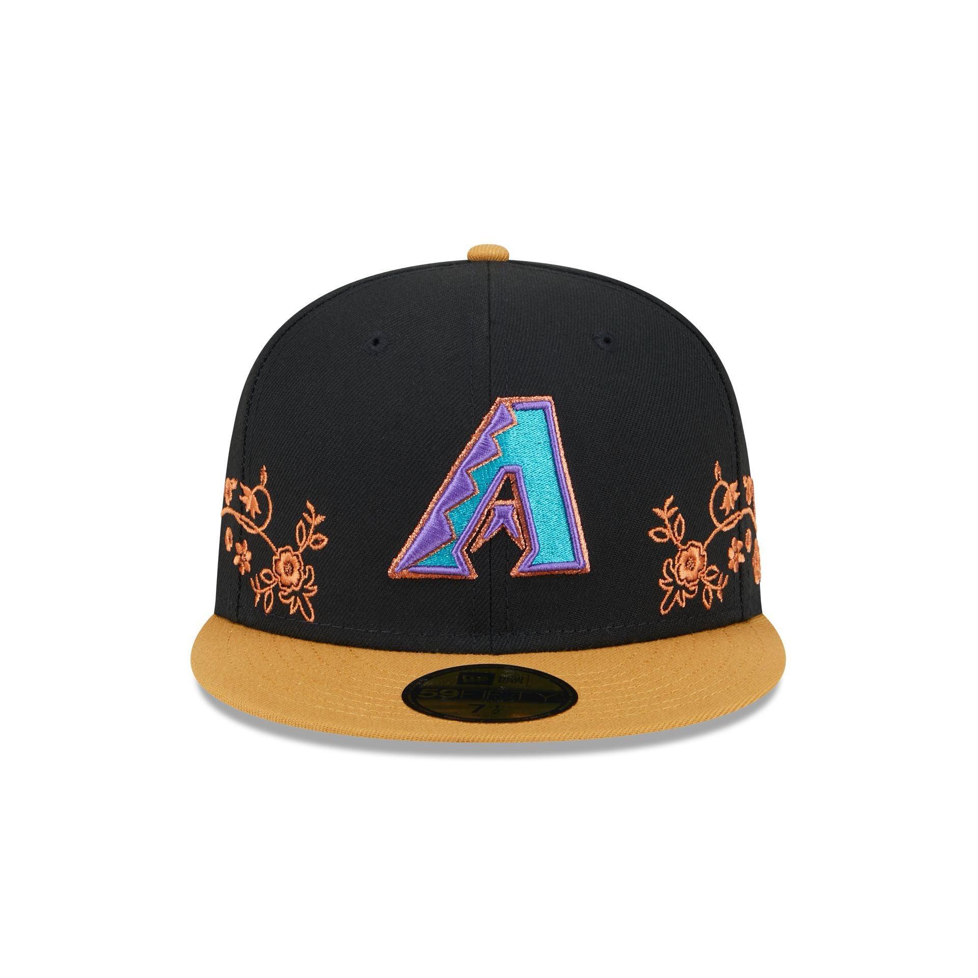 Arizona Diamondbacks Floral Vine 59FIFTY Fitted Hat Male Product Image