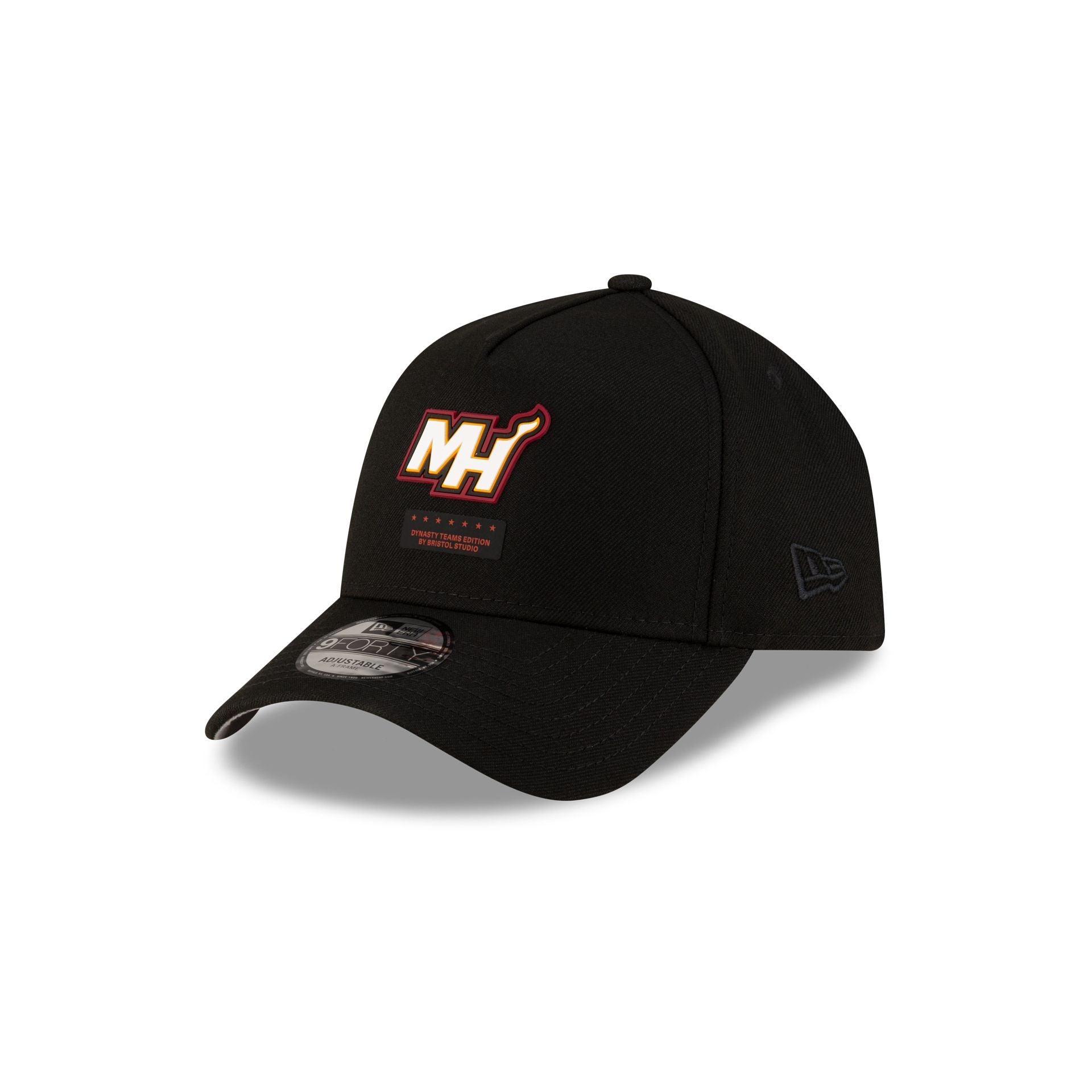 Bristol x Miami Heat 9FORTY A-Frame Snapback Hat Male Product Image