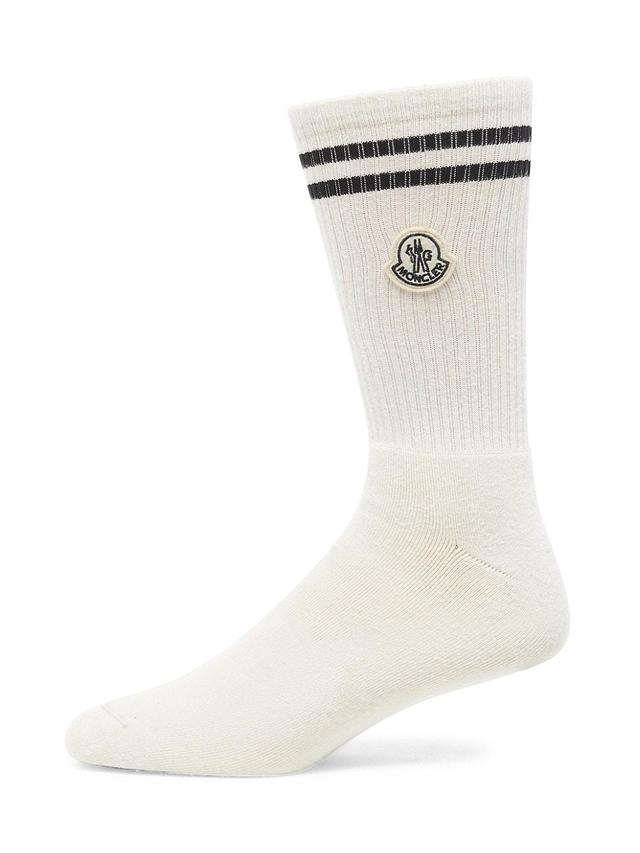 Mens 7 Moncler FRGMT Logo Knit Socks 3-Pack Product Image