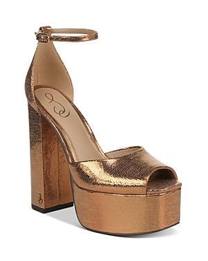 Sam Edelman Kori Ankle Strap Peep Toe Platform Sandal Product Image