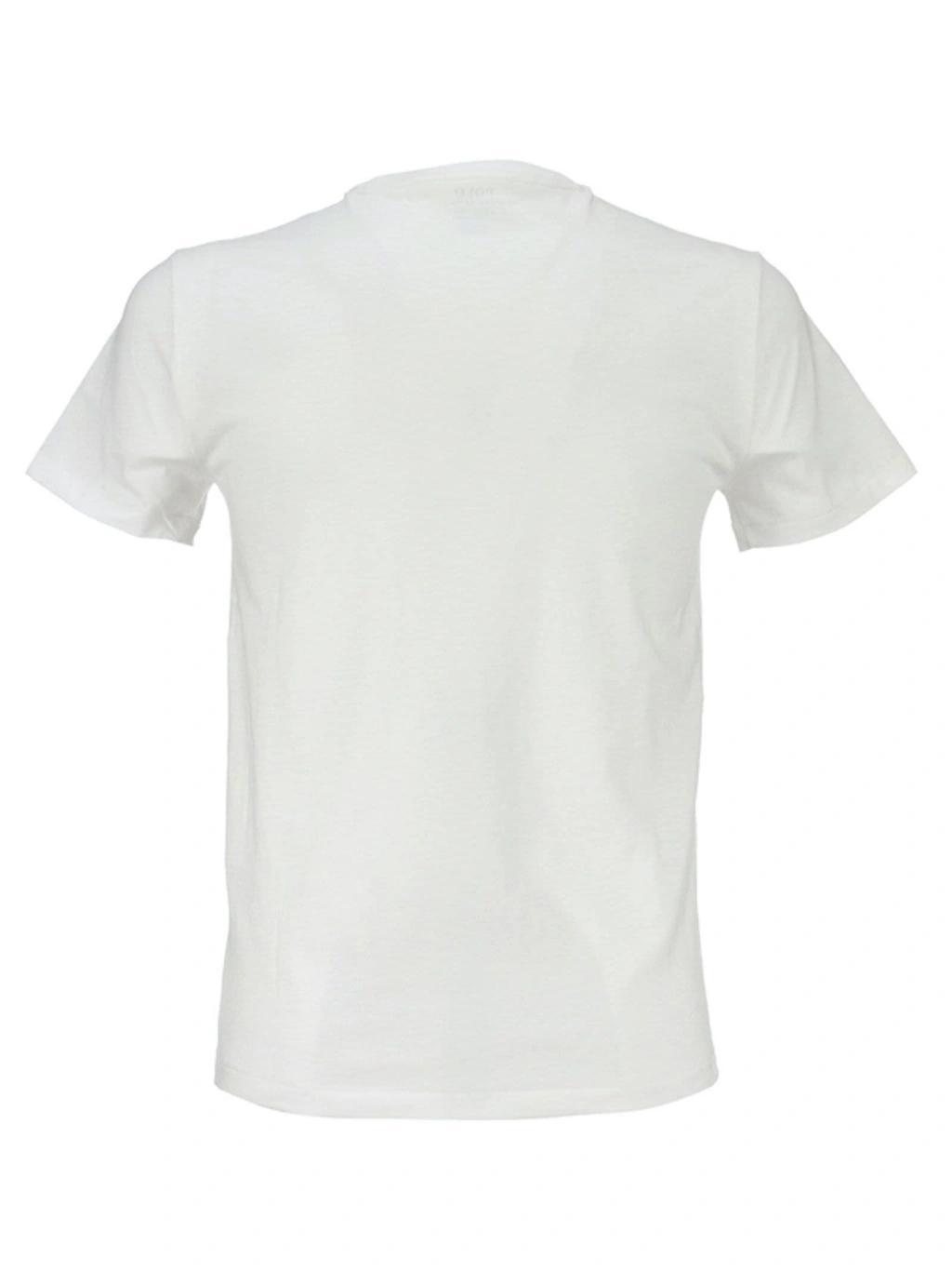 Custom Slim Fit Jersey T Shirt In White Product Image