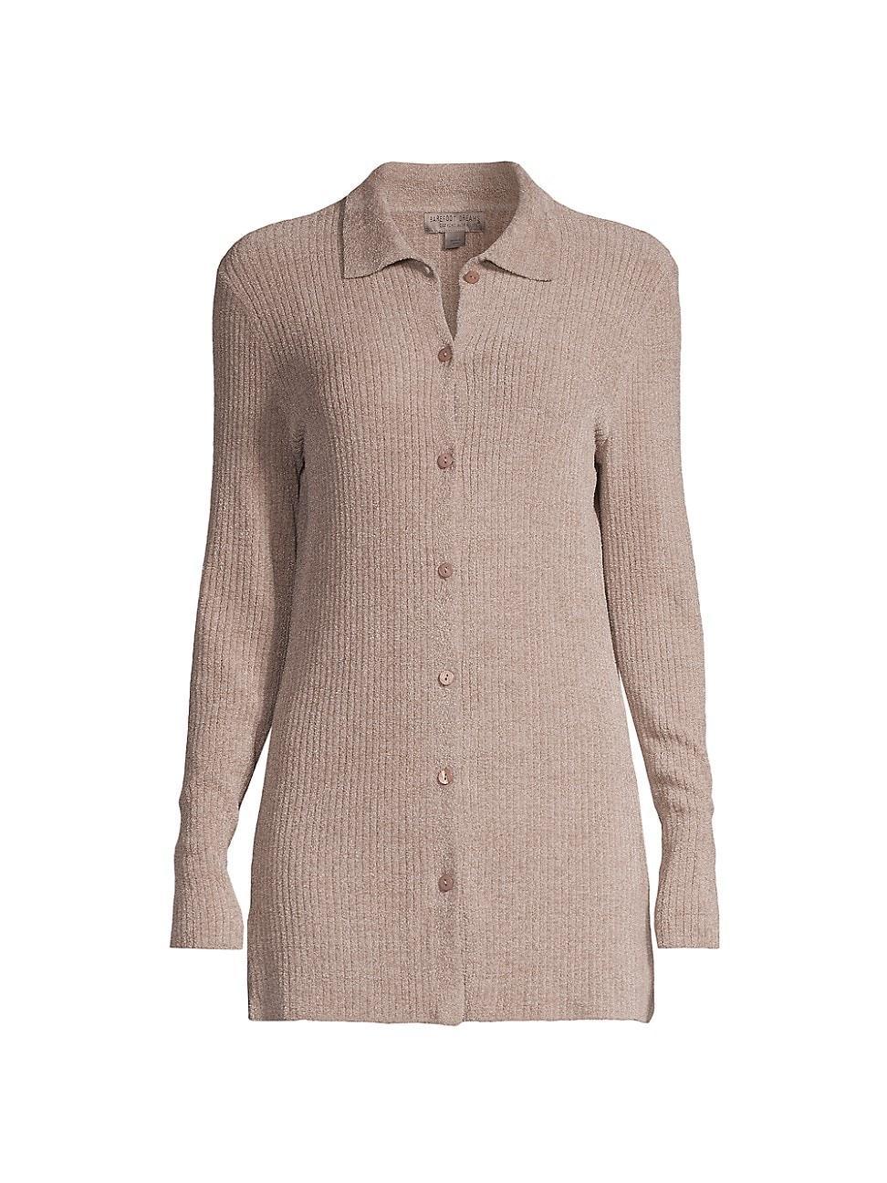 Womens CozyChic Ultra Lite Button-Front Cardigan product image