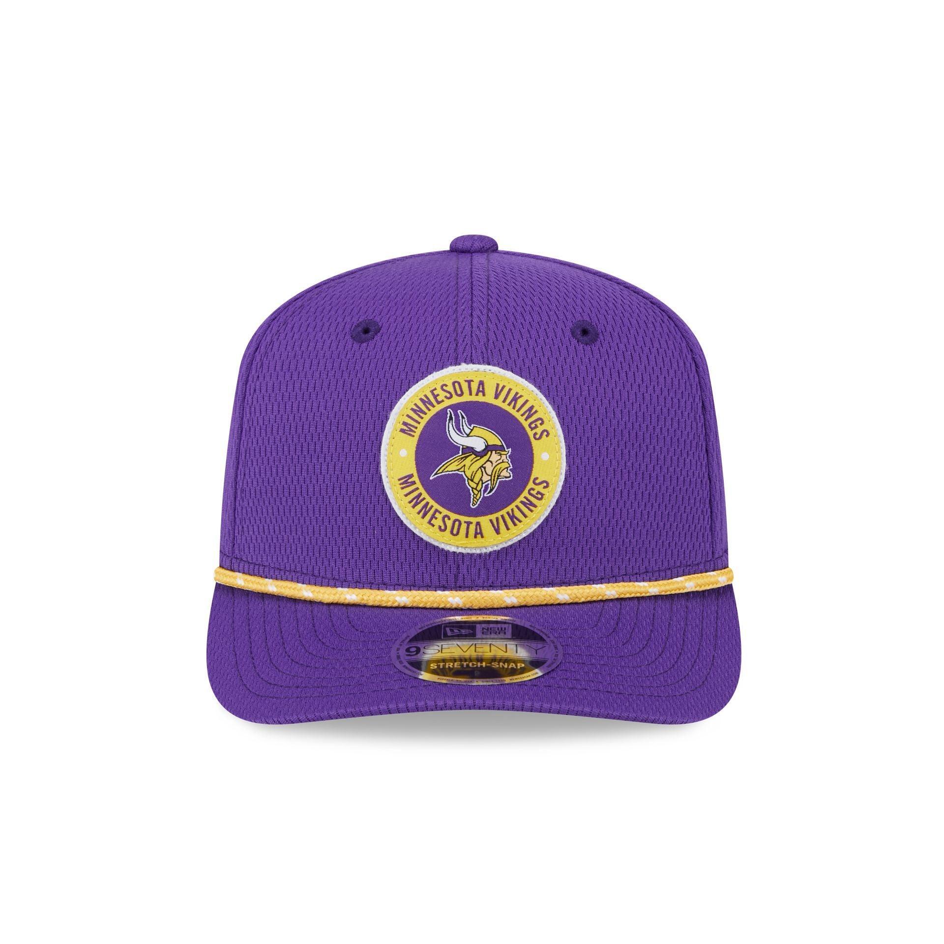 Minnesota Vikings 2024 Sideline 9SEVENTY Stretch-Snap Hat Male Product Image