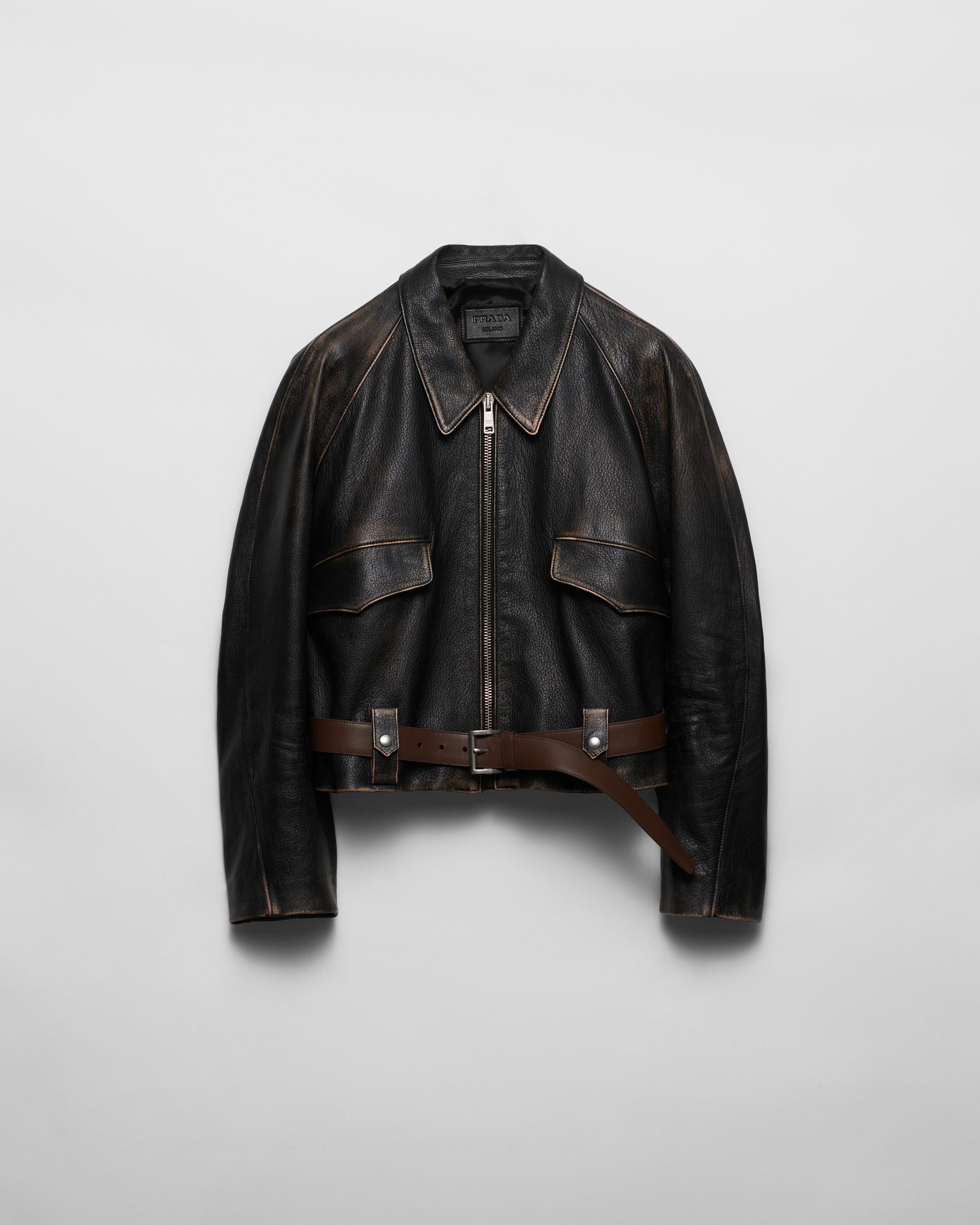 Leather jacket product image