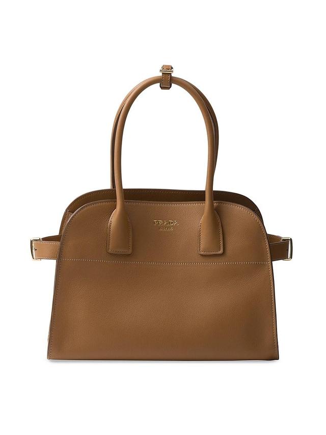 Womens Medium Leather Tote Bag Product Image