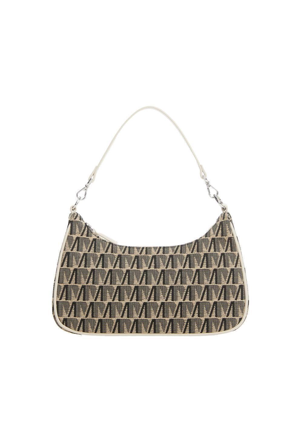 MANGO - Jacquard shoulder bag - One size - Women Product Image