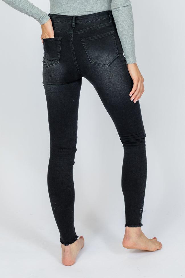 Chelsie Black Skinny Jeans Product Image