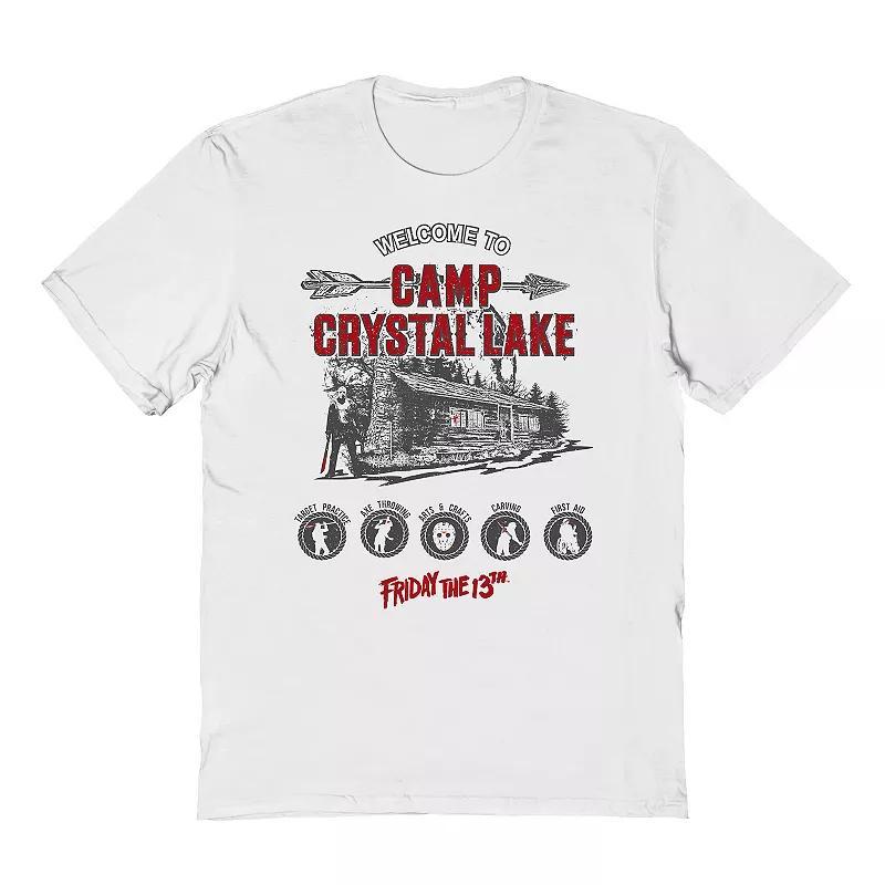 Mens Camp Crystal Lake Activities Graphic Tee Product Image