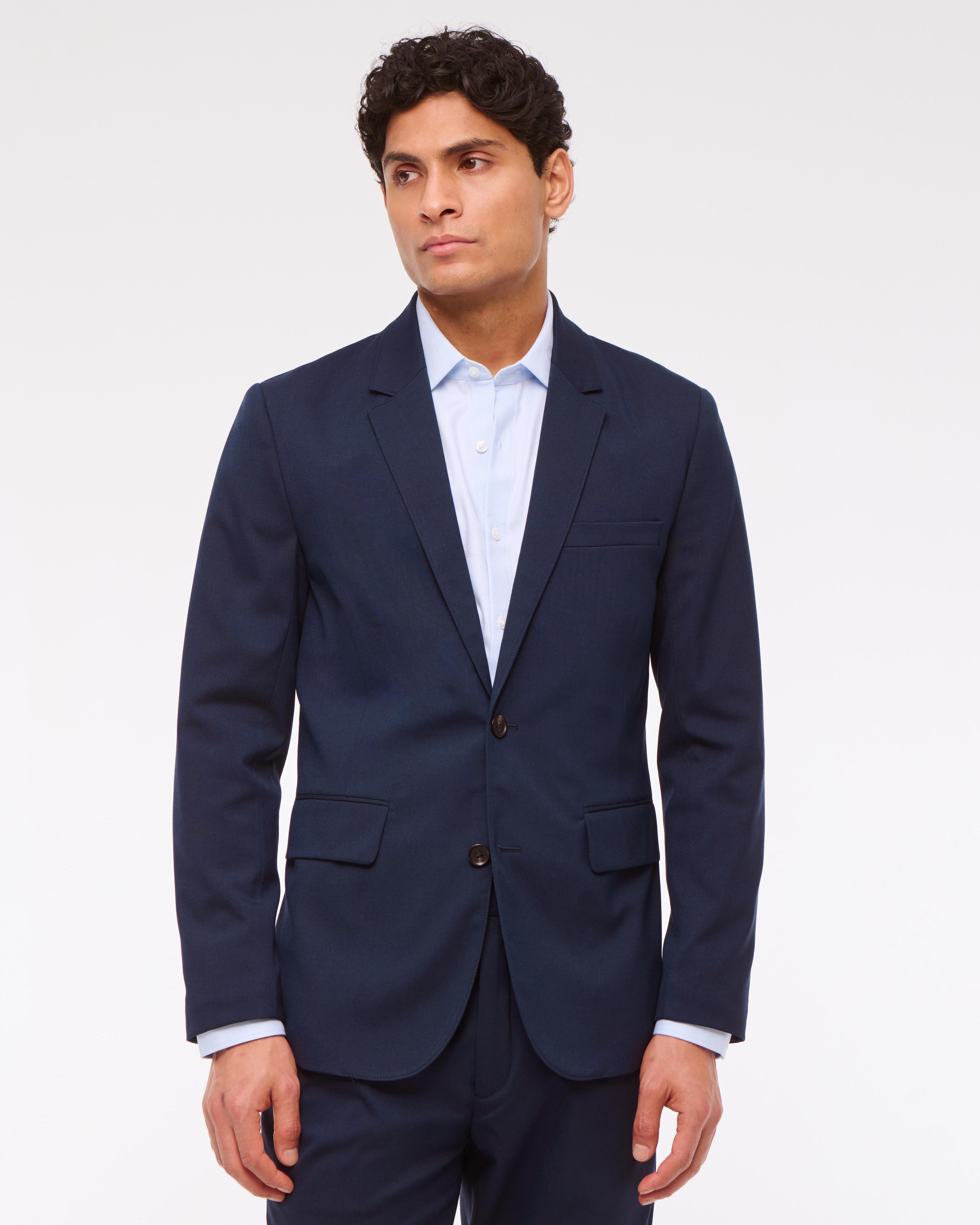 The A&F Collins Tailored Slim Blazer Product Image