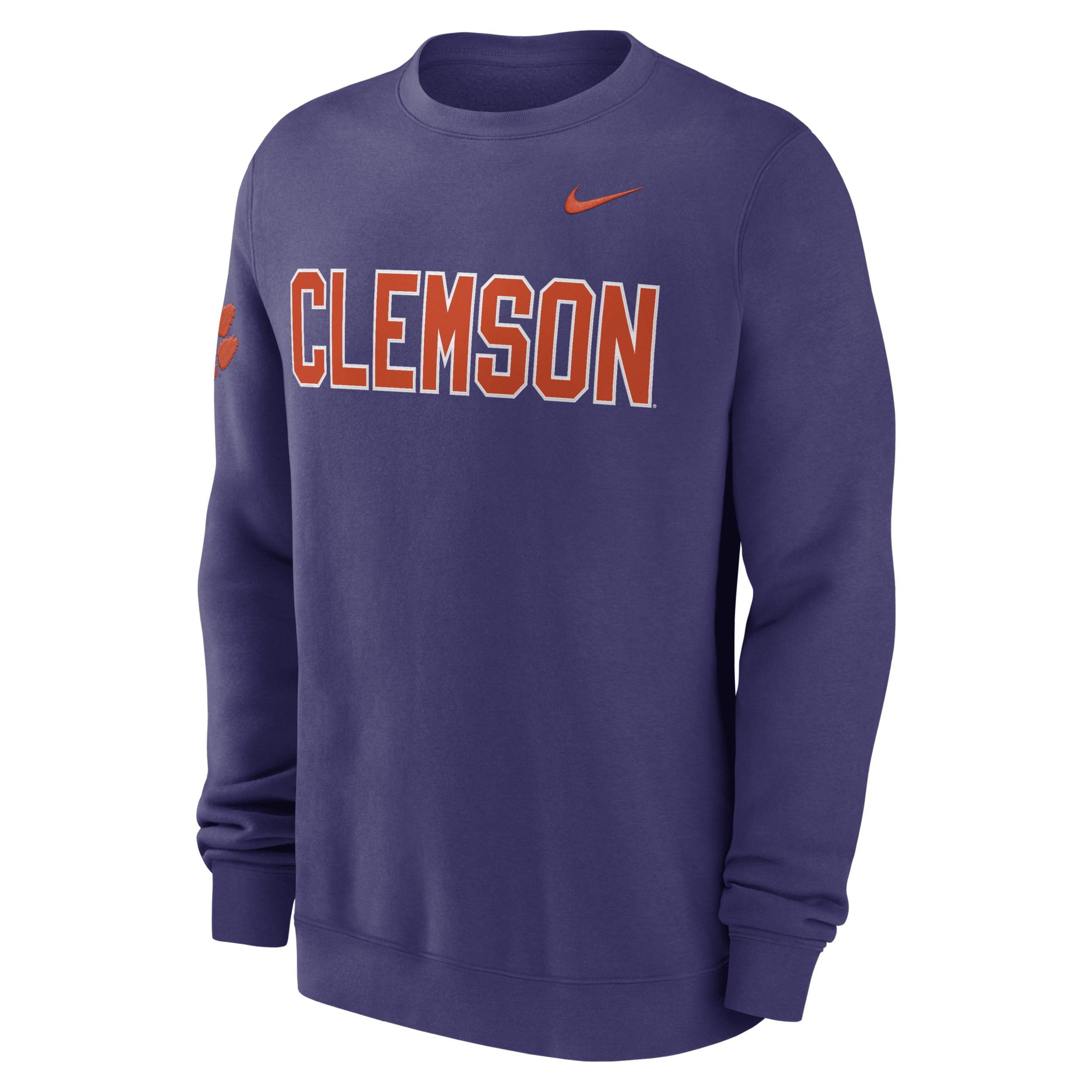 Mens Nike Clemson Tigers 2024 Sideline Dabo Pullover Sweatshirt Product Image