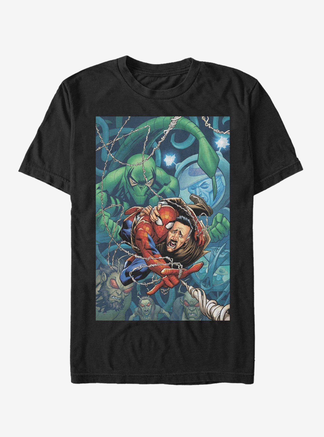 Marvel Spider-Man Spider-Man Escape Jan.19 T-Shirt Product Image