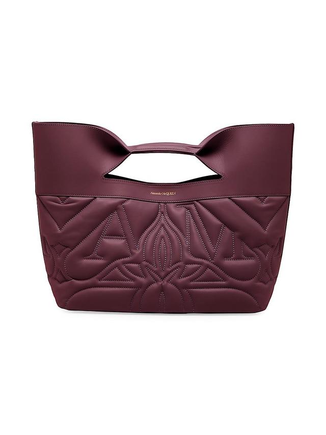 Womens Small Seal Bow Bag In Leather Product Image