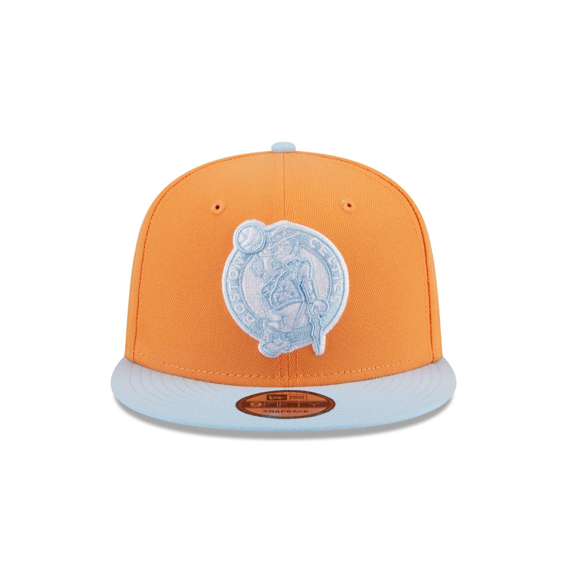 Boston Celtics Color Pack Orange Glaze 9FIFTY Snapback Hat Male Product Image