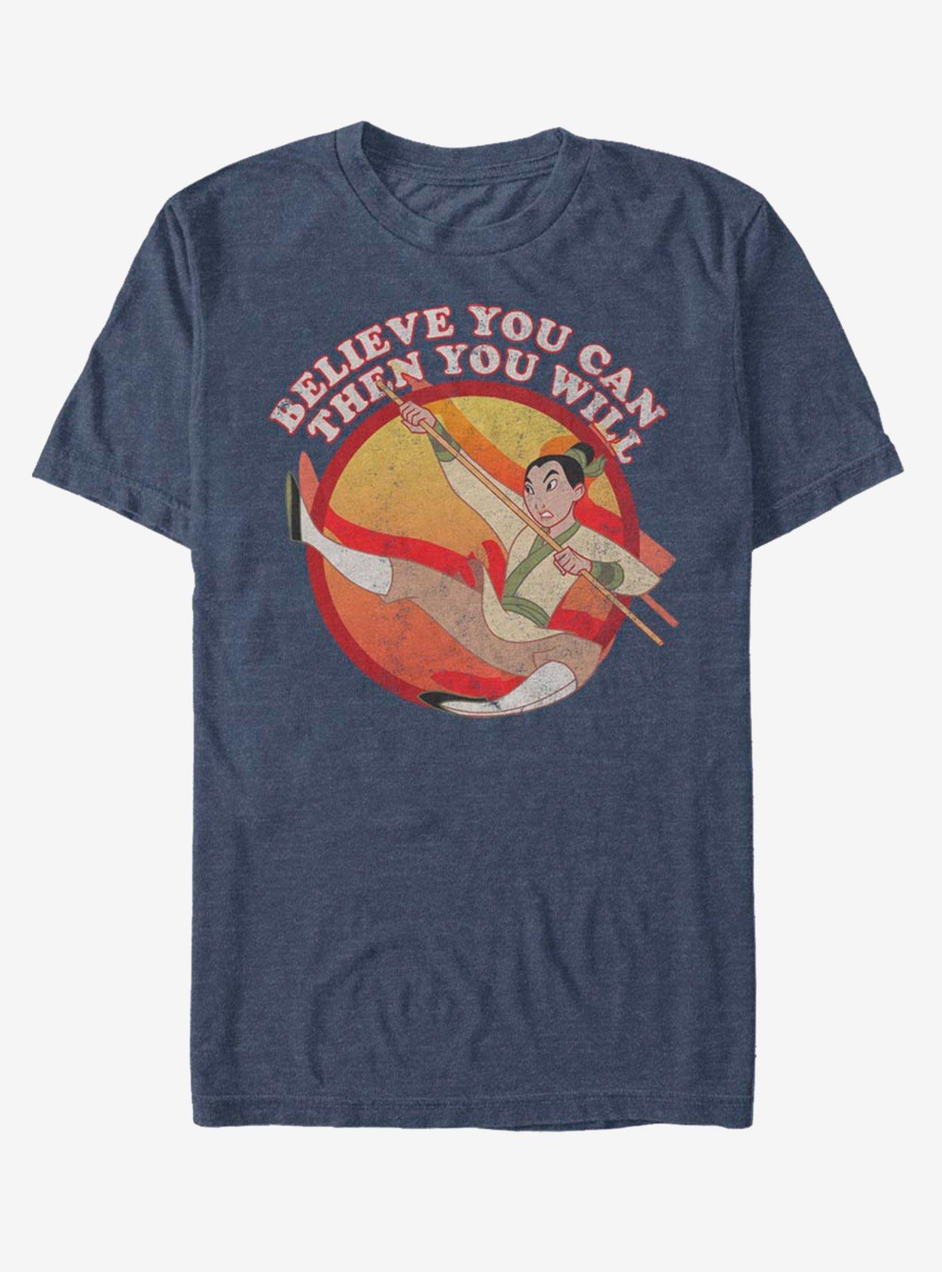 Disney Mulan Warrior Make A Man Girls T-Shirt Product Image